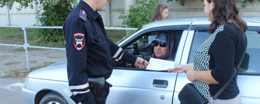 Калачеевские полицейские провели рейды по проверке тонированных автомобилей