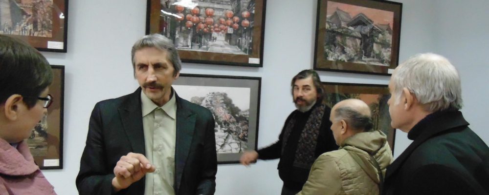 24 марта в РДК «Юбилейный» состоялось открытие выставки «Китай глазами художника»